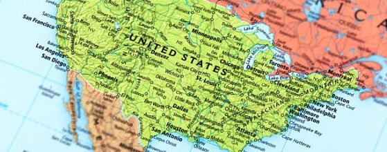 Map of United States