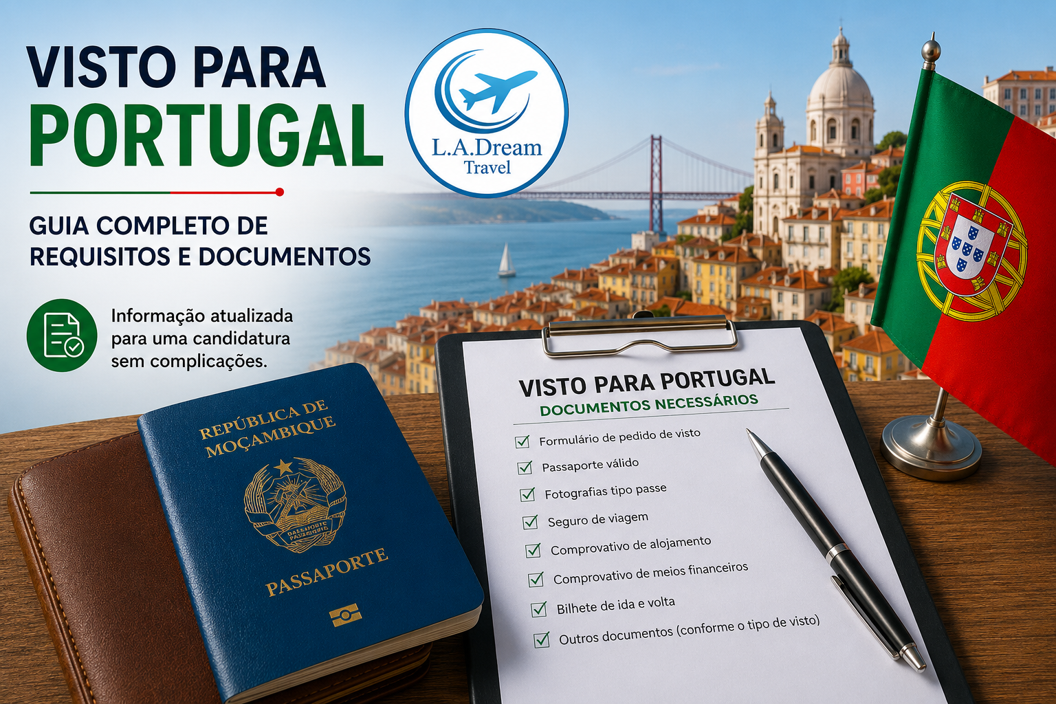 Requisitos e Procedimentos para Tratar Vistos para Portugal